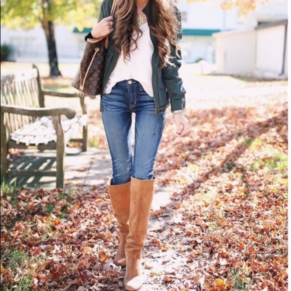 Knee high boots